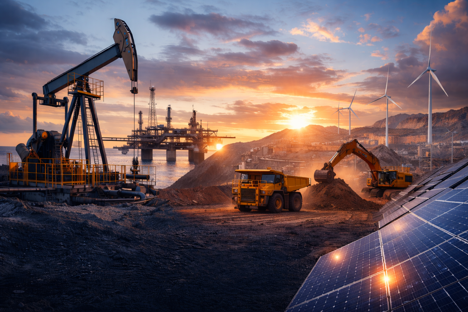 The Sector — Oil, Gas, Mineração & Energia